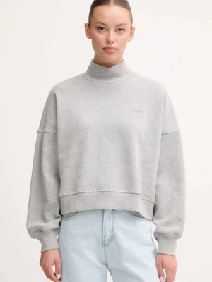 Pepe Jeans bluza damska kolor szary gładka PL5800007