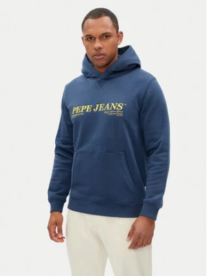 Pepe Jeans Bluza Dylan PM582755 Niebieski Regular Fit
