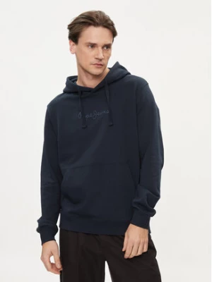 Pepe Jeans Bluza Joe Hoodie PM582573 Granatowy Regular Fit