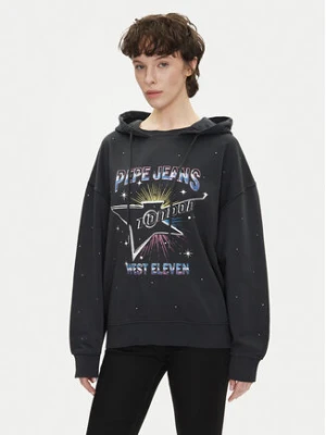 Pepe Jeans Bluza Lilian PL581469 Czarny Loose Fit