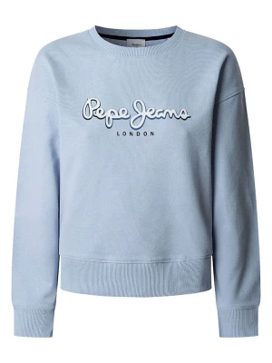 Zdjęcie produktu Pepe Jeans Bluza "Maddy" w kolorze błękitnym rozmiar: XL