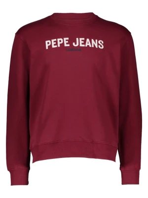 Pepe Jeans Bluza w kolorze bordowym rozmiar: L