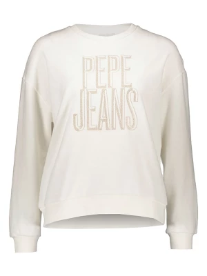 Pepe Jeans Bluza w kolorze kremowym rozmiar: XL