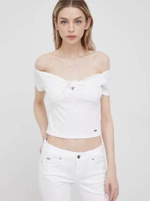 Pepe Jeans bluzka BETH biały