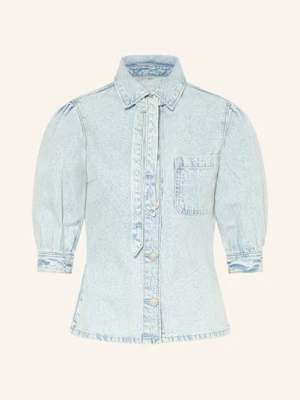 Pepe Jeans Bluzka Jeansowa Macie Z Rękawami 3/4 I Odpinaną Kokardą blau