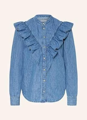 Pepe Jeans Bluzka Katia W Stylu Jeansowym blau