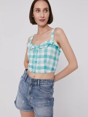 Pepe Jeans Bluzka VALENTINA turkusowy