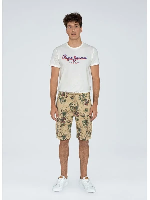 Pepe Jeans Bojówki w kolorze beżowym rozmiar: W33