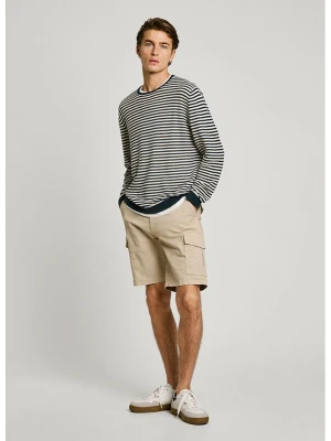 Pepe Jeans Bojówki w kolorze beżowym rozmiar: W38