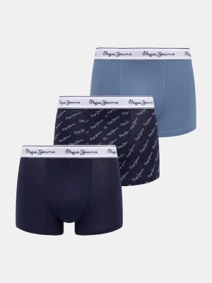 Pepe Jeans bokserki 3-pack kolor granatowy PMU11186