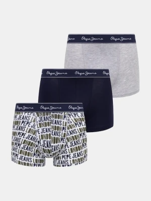 Pepe Jeans bokserki 3-pack kolor granatowy PMU11194