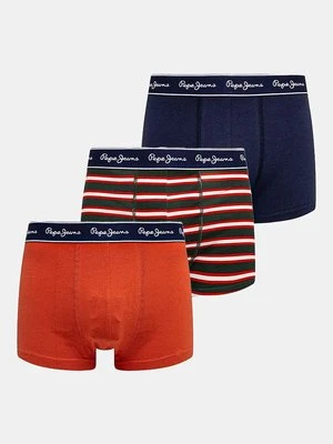 Pepe Jeans bokserki RETRO STPS TK 3-pack męskie kolor granatowy PMU11161