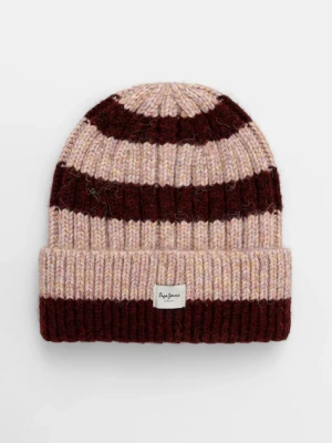 Pepe Jeans czapka kolor bordowy PL0400003