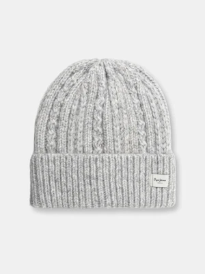 Pepe Jeans czapka kolor szary PL0400007