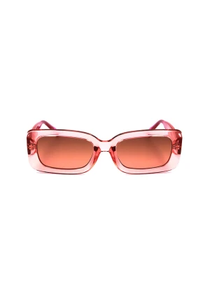 Pepe Jeans Damskie okulary przeciwsłoneczne w kolorze brązowo-jasnoróżowym rozmiar: 53
