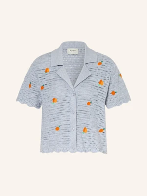 Pepe Jeans Dzianinowa Koszulka Olaya blau