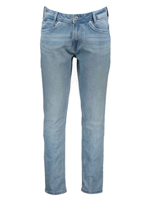 Pepe Jeans Dżinsy "Callen" - Tapered fit - w kolorze błękitnym rozmiar: W33 / L34