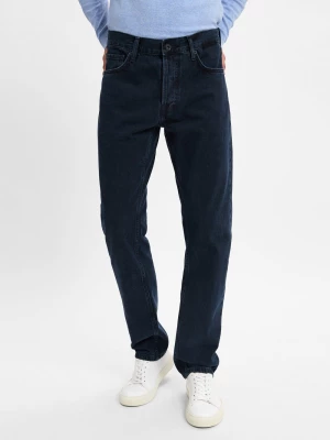 Pepe Jeans Dżinsy Mężczyźni Bawełna niebieski jednolity,