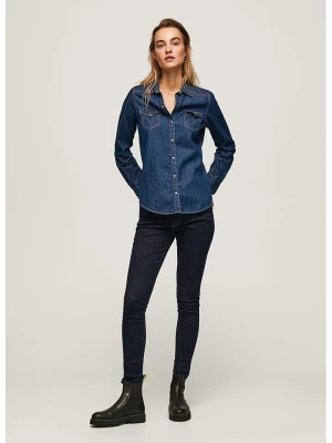 Pepe Jeans Dżinsy "Regent" - Skinny fit - w kolorze granatowym rozmiar: W25/L30