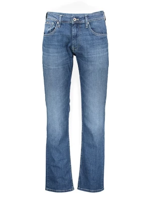 Pepe Jeans Dżinsy - Regular fit - w kolorze niebieskim rozmiar: W38/L32