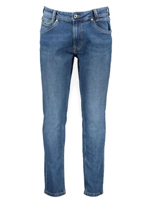 Pepe Jeans Dżinsy "Spike" - Tapered fit - w kolorze niebieskim rozmiar: W33 / L34