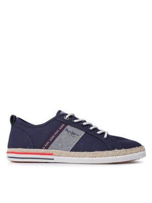 Pepe Jeans Espadryle Maoui Tape PMS30917 Granatowy