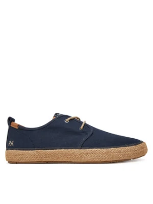 Pepe Jeans Espadryle PMS10332 Granatowy