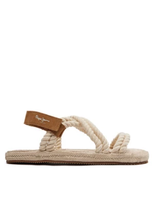 Pepe Jeans Espadryle Sunset Cord PMS90116 Beżowy