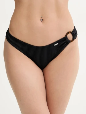 Pepe Jeans figi kąpielowe TEXTURED ASY BIKINI czarny