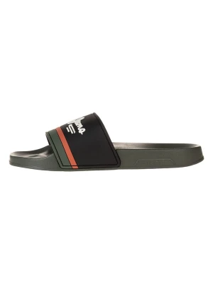 Pepe Jeans FOOTWEAR Klapki w kolorze czarno-oliwkowym rozmiar: 43