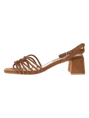 Pepe Jeans FOOTWEAR Sandały w kolorze jasnobrązowym rozmiar: 38