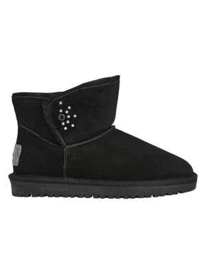 Pepe Jeans FOOTWEAR Skórzane botki zimowe w kolorze czarnym rozmiar: 40