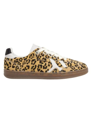 Pepe Jeans FOOTWEAR Skórzane sneakersy w kolorze jasnobrązowym rozmiar: 37