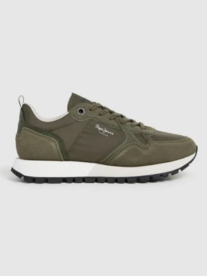 Pepe Jeans FOOTWEAR Sneakersy "Ari Soft" w kolorze khaki rozmiar: 41