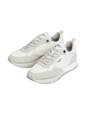 Pepe Jeans FOOTWEAR Sneakersy "Ari" w kolorze kremowym rozmiar: 44