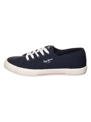 Pepe Jeans FOOTWEAR Sneakersy "Basic" w kolorze granatowym rozmiar: 38
