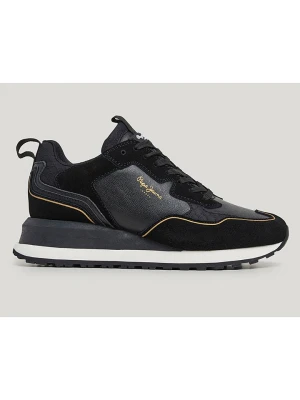 Pepe Jeans FOOTWEAR Sneakersy "Blur Supra" w kolorze czarnym rozmiar: 38