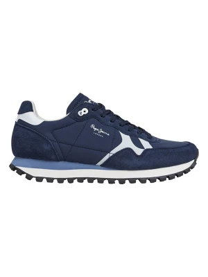 Pepe Jeans FOOTWEAR Sneakersy "Brit-On Prints" w kolorze granatowym rozmiar: 40
