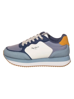Pepe Jeans FOOTWEAR Sneakersy "High" w kolorze fioletowo-błękitnym rozmiar: 36