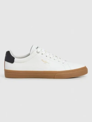 Pepe Jeans FOOTWEAR Sneakersy "Kenton Base" w kolorze biało-granatowym rozmiar: 42