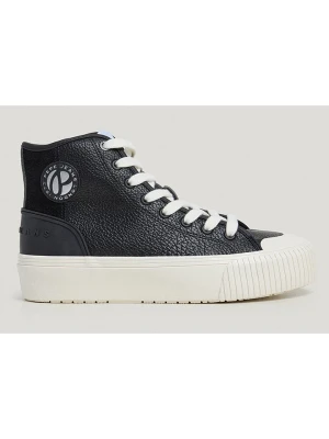 Pepe Jeans FOOTWEAR Sneakersy "Samoi" w kolorze czarnym rozmiar: 40