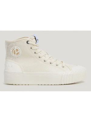 Pepe Jeans FOOTWEAR Sneakersy "Samoi" w kolorze kremowym rozmiar: 41