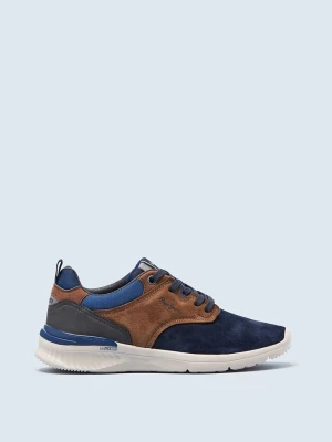 Pepe Jeans FOOTWEAR Sneakersy w kolorze granatowo-jasnobrązowym rozmiar: 42