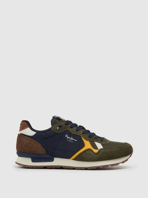 Pepe Jeans FOOTWEAR Sneakersy w kolorze khaki rozmiar: 45