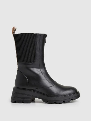 Pepe Jeans FOOTWEAR Sztyblety "Soda Mask" w kolorze czarnym rozmiar: 39