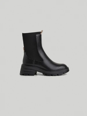 Pepe Jeans FOOTWEAR Sztyblety "Soda Plus" w kolorze czarnym rozmiar: 39
