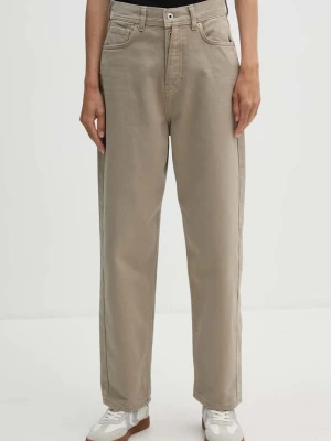 Pepe Jeans jeansy BARREL JEANS UHW zielony