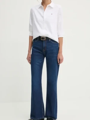 Pepe Jeans jeansy bawełniane FLARE HW WILLA high waist PL204734EF1