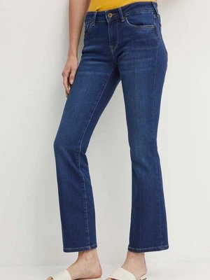 Pepe Jeans jeansy BOOTCUT LW damskie high waist PL204732DP6