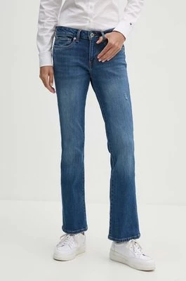 Pepe Jeans jeansy BOOTCUT LW damskie high waist PL204732HV4